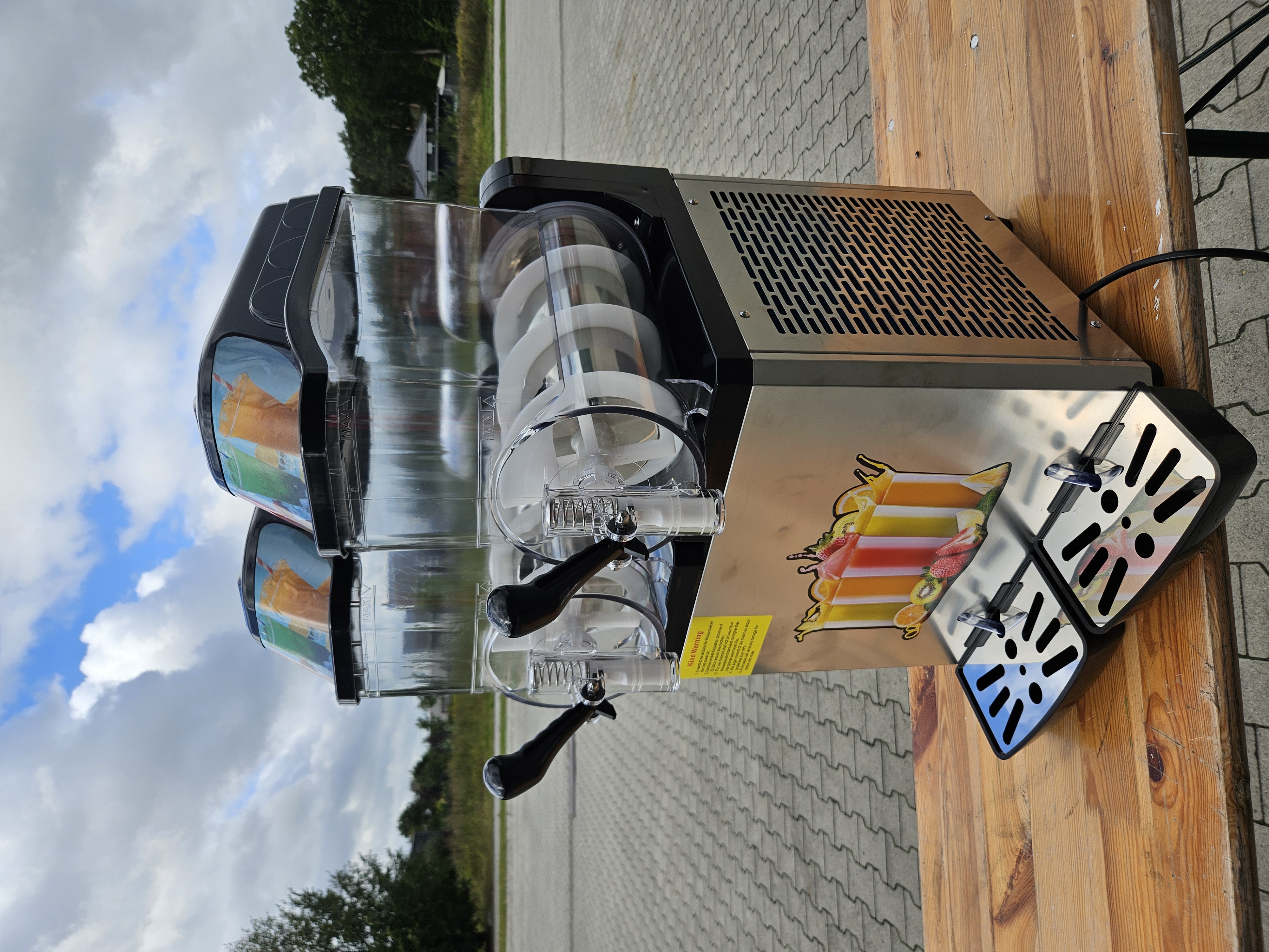 Slushmachine - 2 reservoirs - 10 l