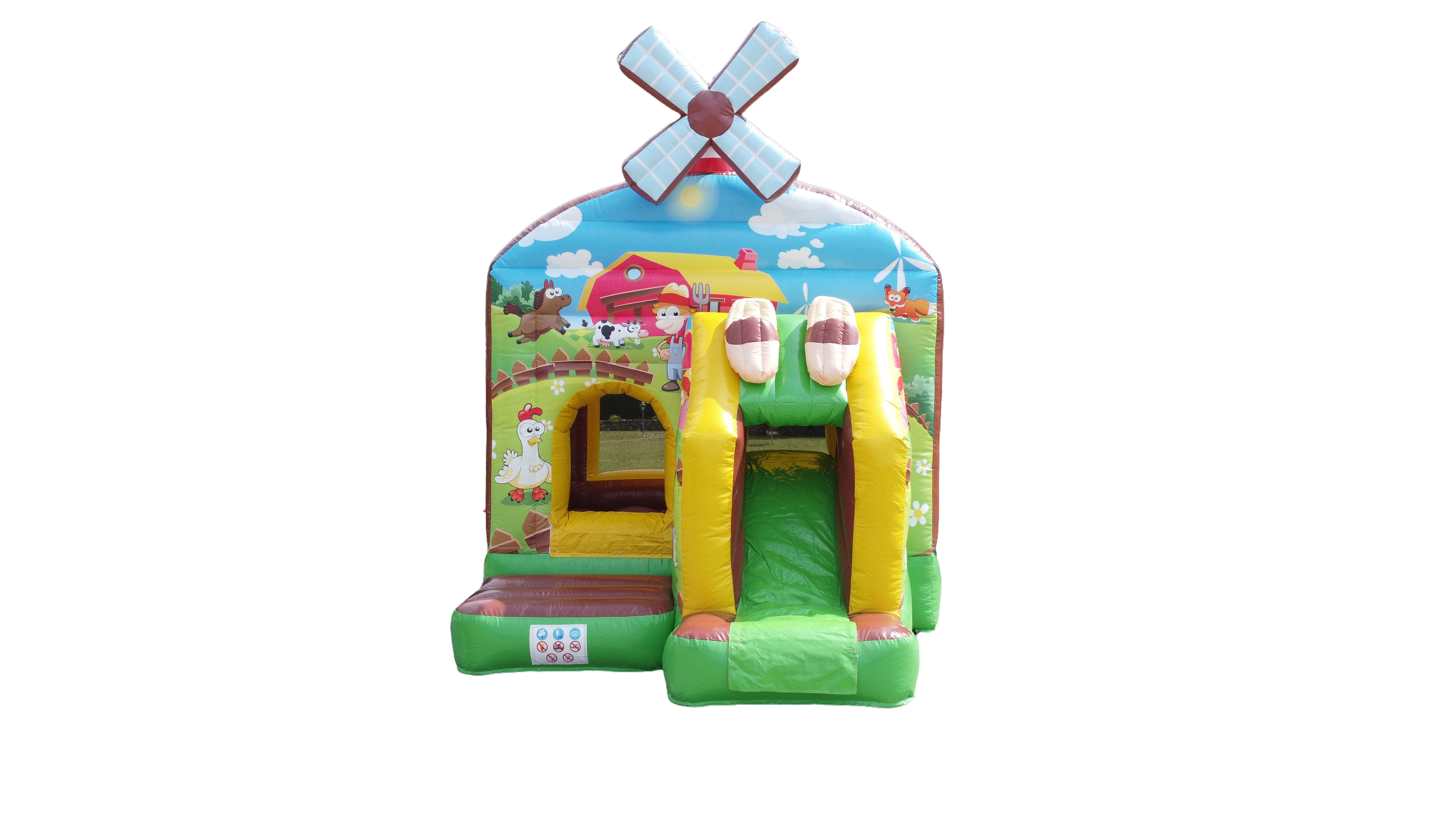 Springkussen Boerderij - 3,9x2,8m 