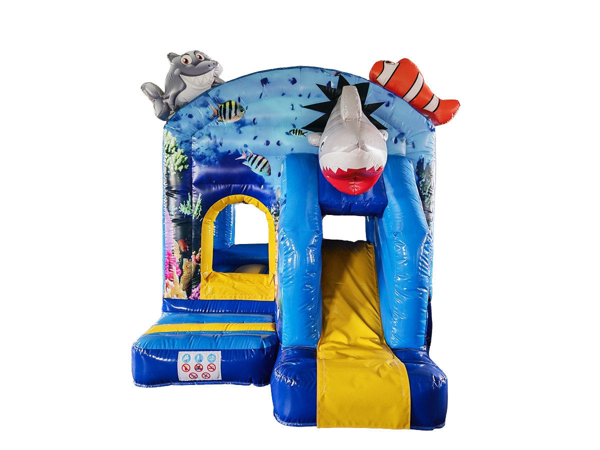 Springkussen kleine seaworld - 3,9x2,8m 