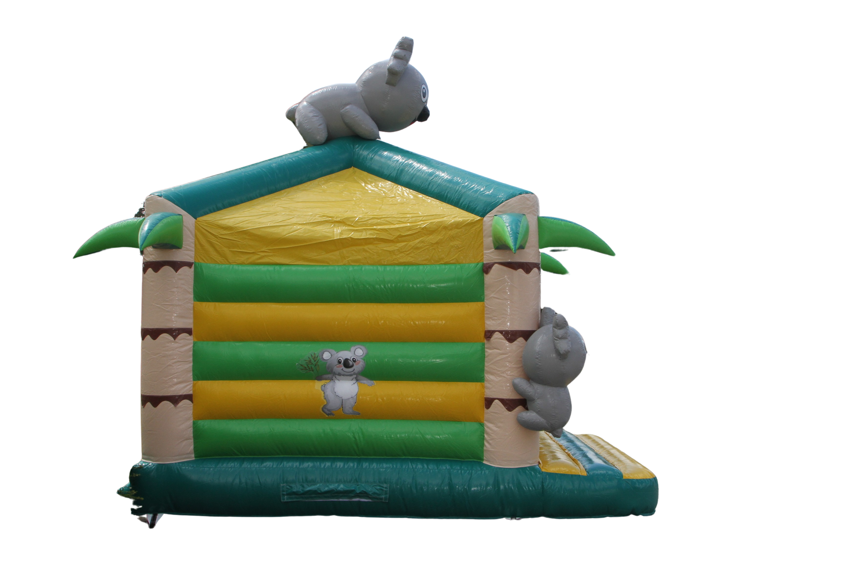 Springkussen Koala met dak - 5x4m 