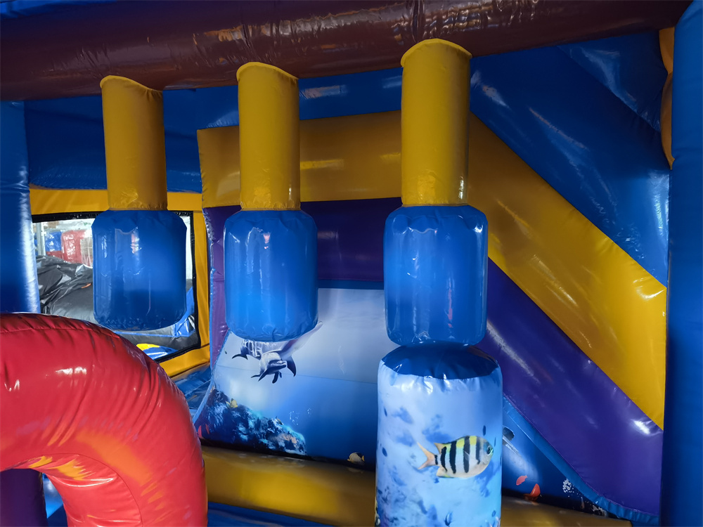 Springkussen multiplay 5,1x4,5 m - Seaworld