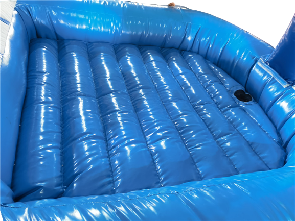 Buikglijbaan / waterglijbaan - kikker - 10x2,5m