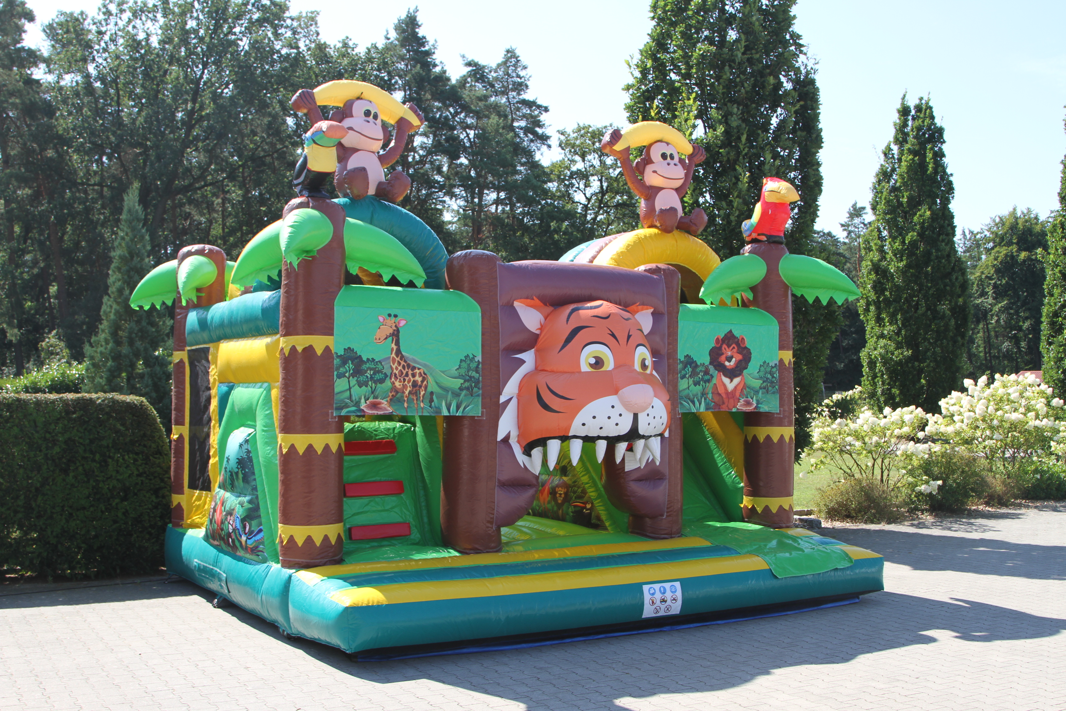 Multiplay jungle - twinslide -  5x4,5 m 