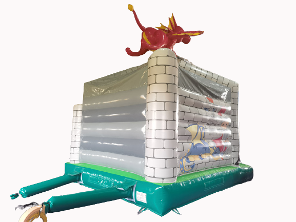 Springkussen ridder - 5x4m 