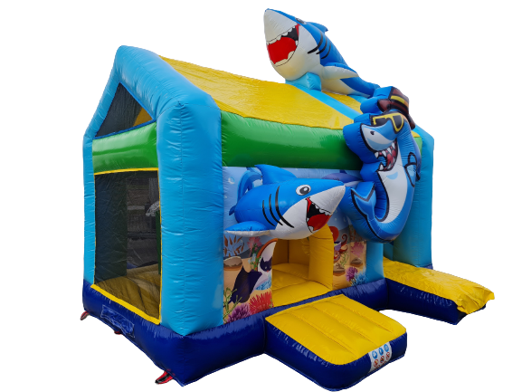 Springkussen multiplay seaworld - 5x4 m 