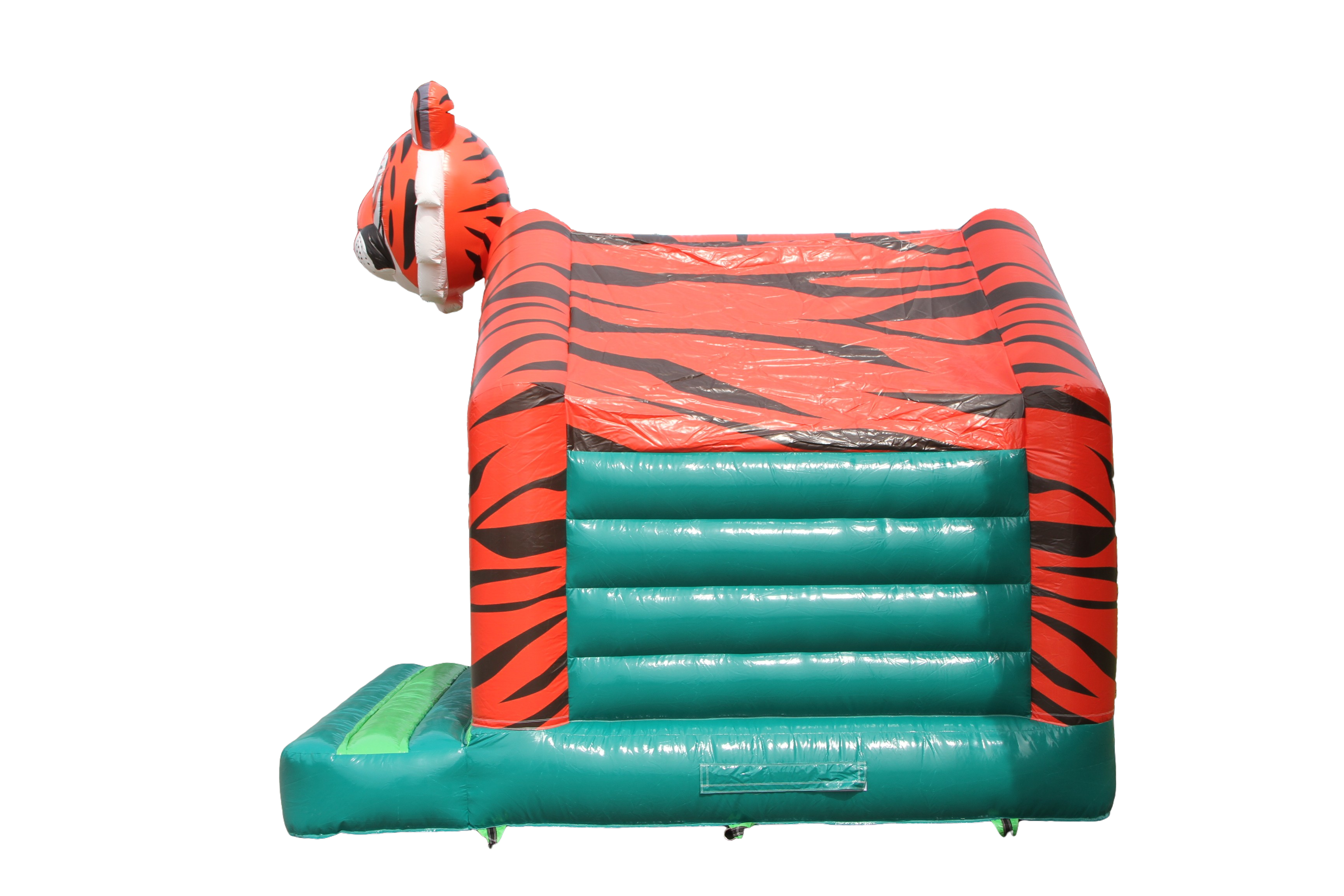 Springkussen 4,5x4 m - tijger