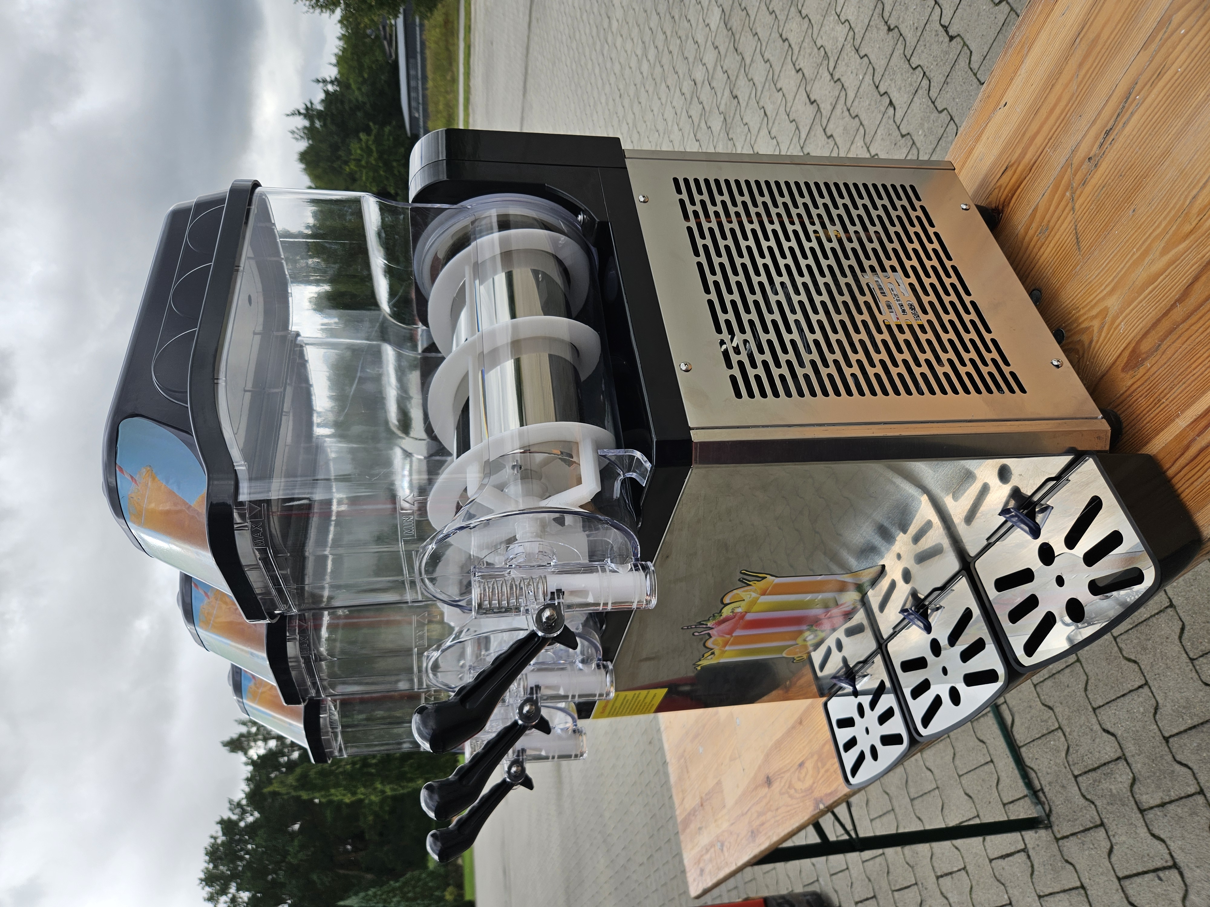 Slushmachine – 3 reservoirs – 10 l