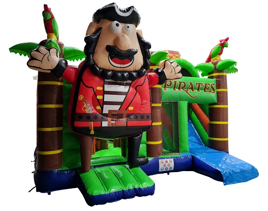 Springkussen multiplay Piraat - 5x6m