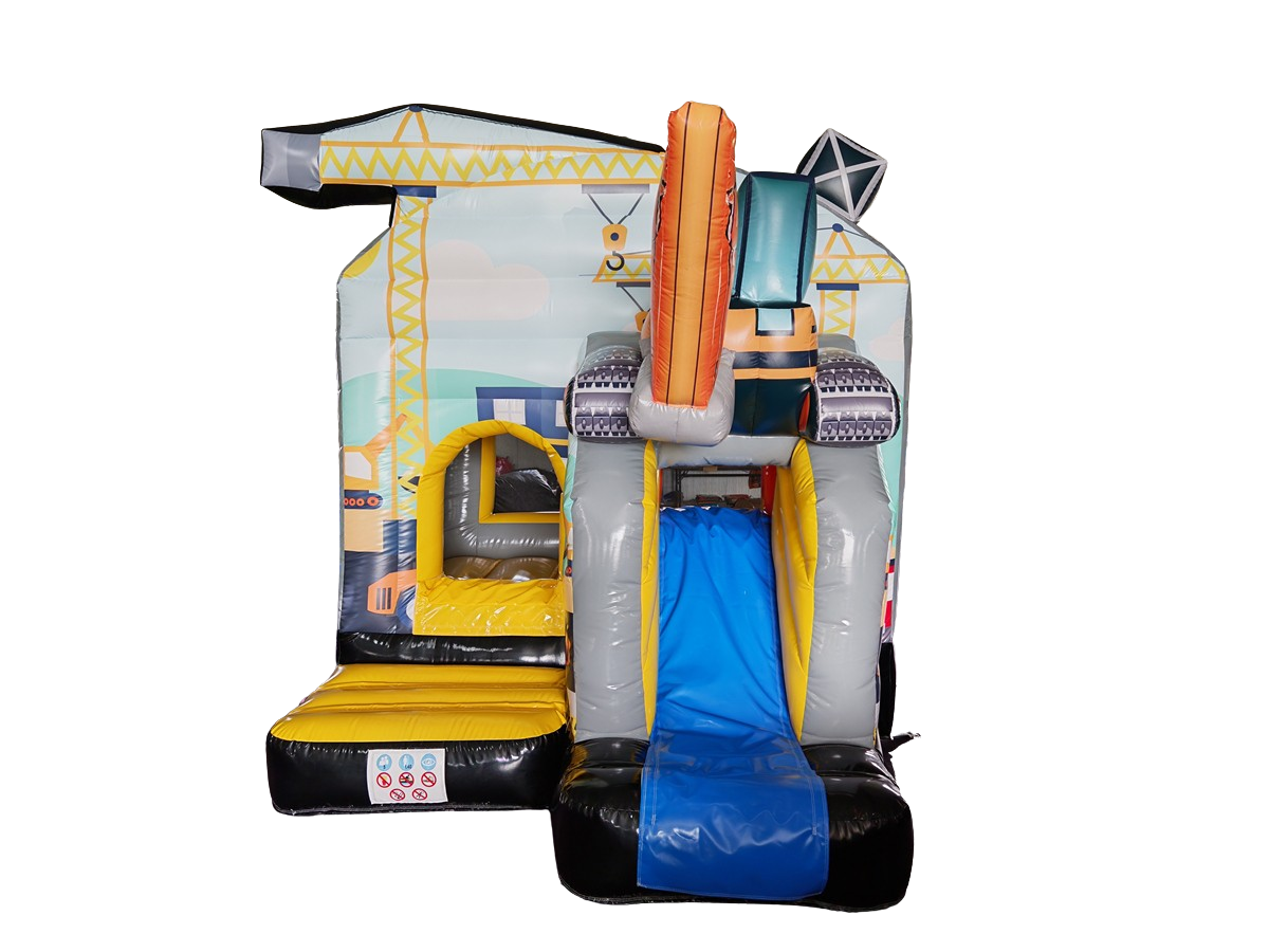 Springkussen kleine bouwplaats - 3,9x2,8m 