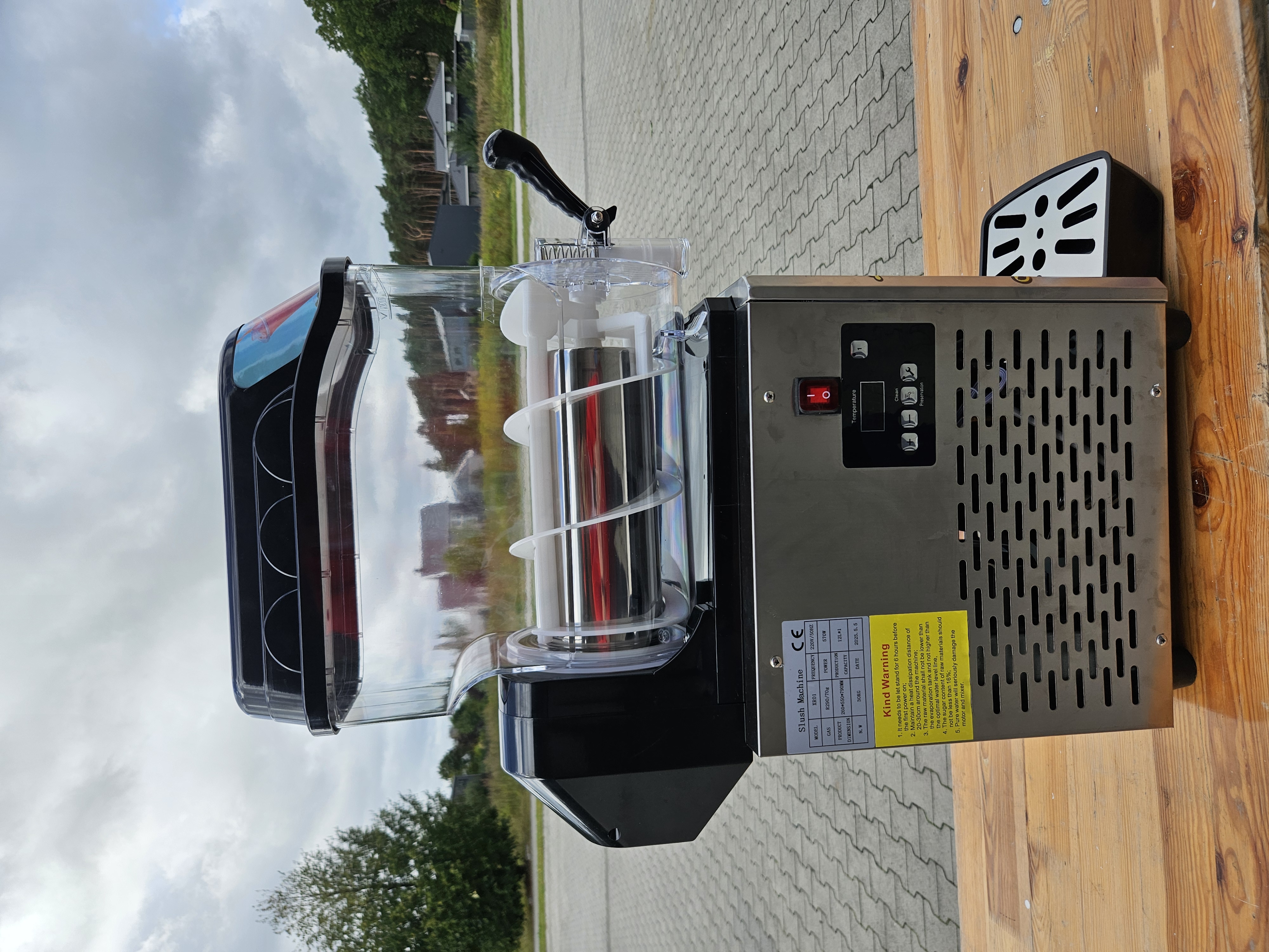 Slushmachine – 1 reservoir – 10 l