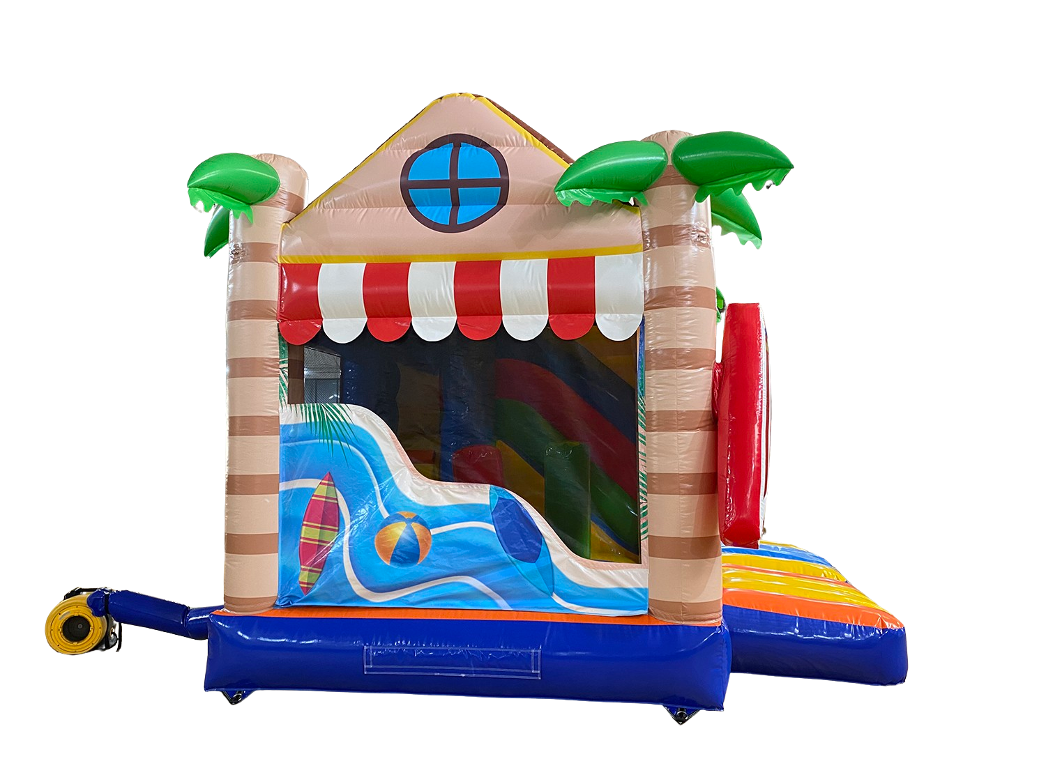 springkussen - 4,2x4 m - beach