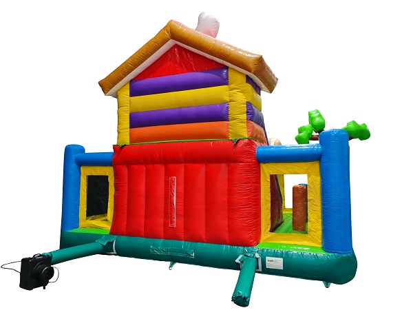 Springkussen multiplay Boerderij - 6x6,5 m 