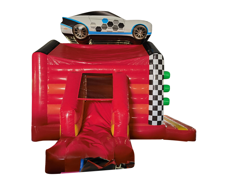 Springkussen Race Track - 5,5x6 m 