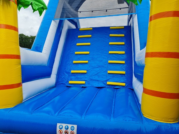 Glijbaan - tobbedansbaan - 15x4 m