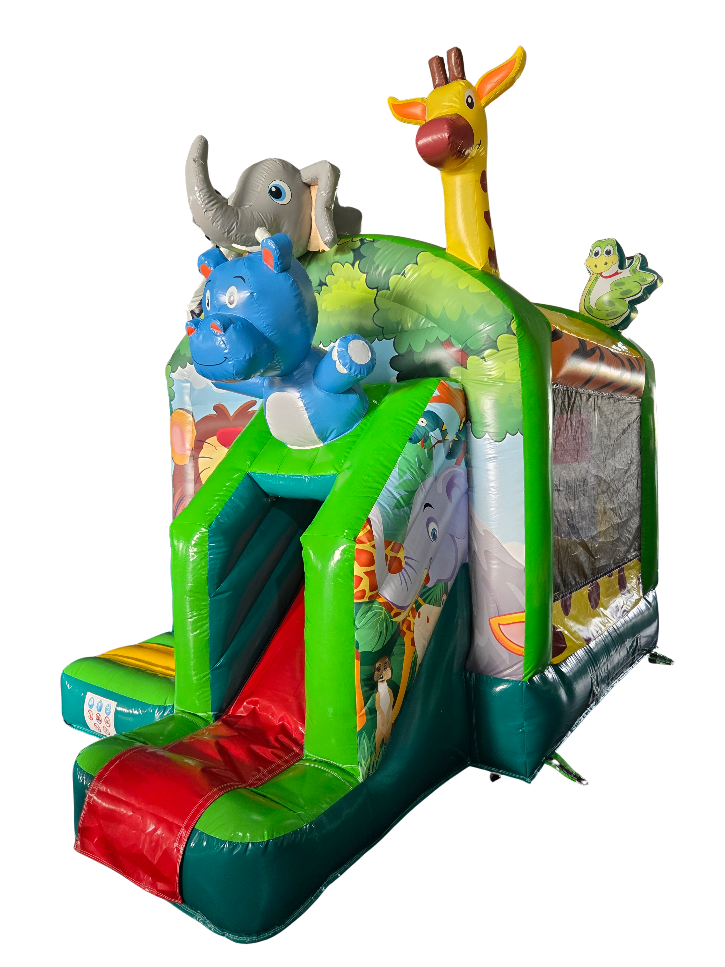 Springkussen Jungle - 3,9x2,8m 