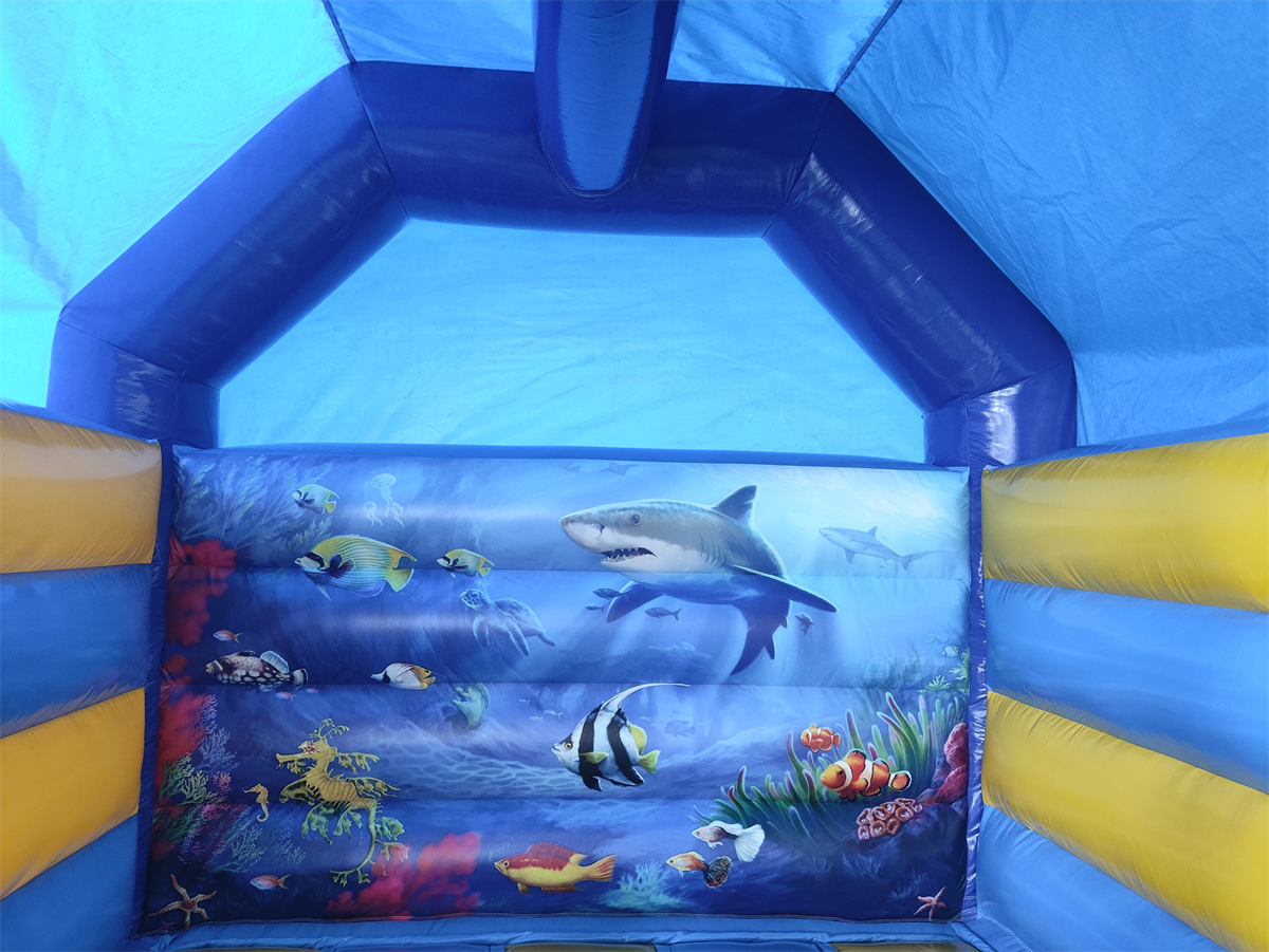 Springkussen 4x3 m - Seaworld