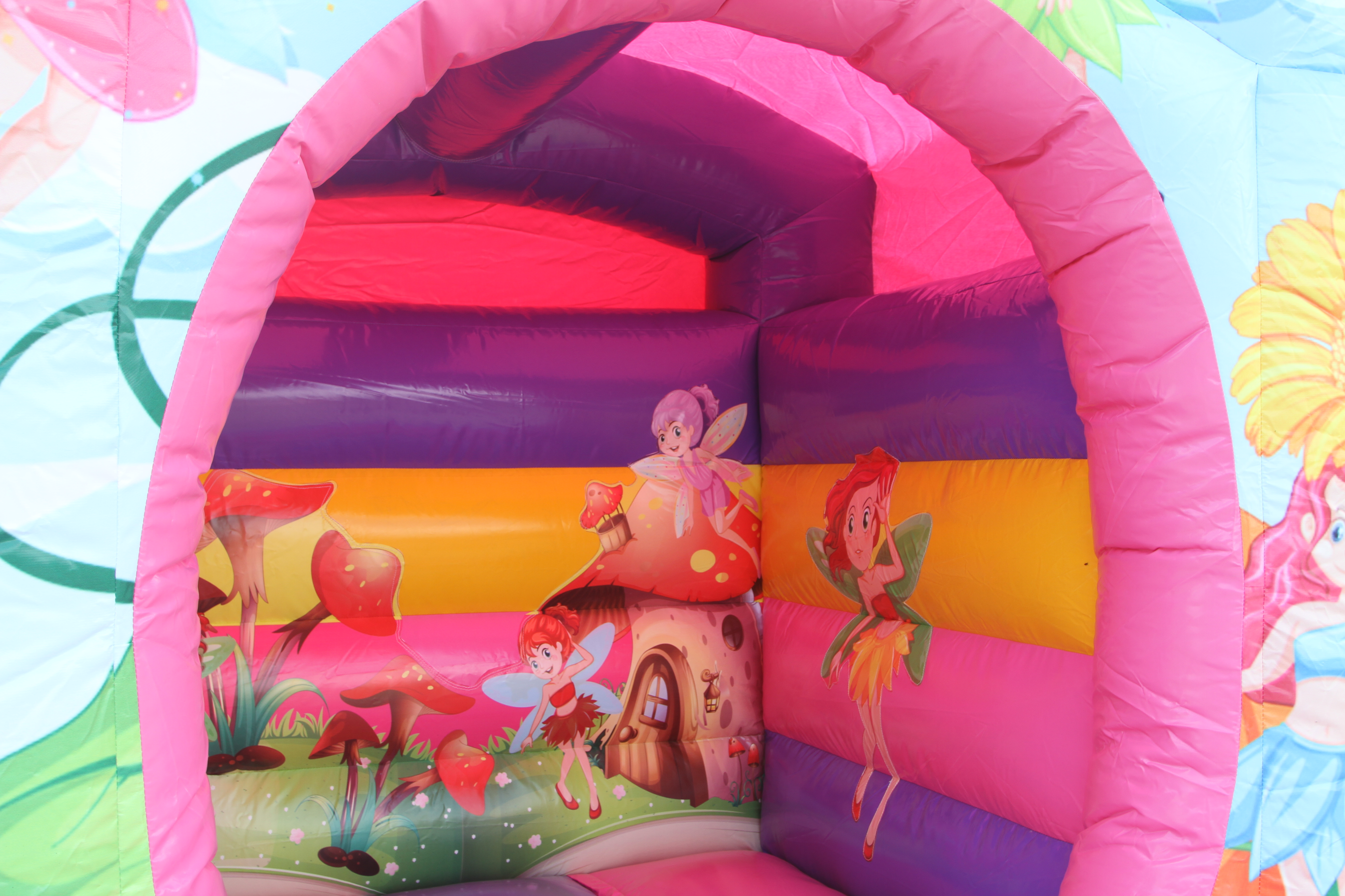 Springkussen 3,1x2,3 m - Mini prinses