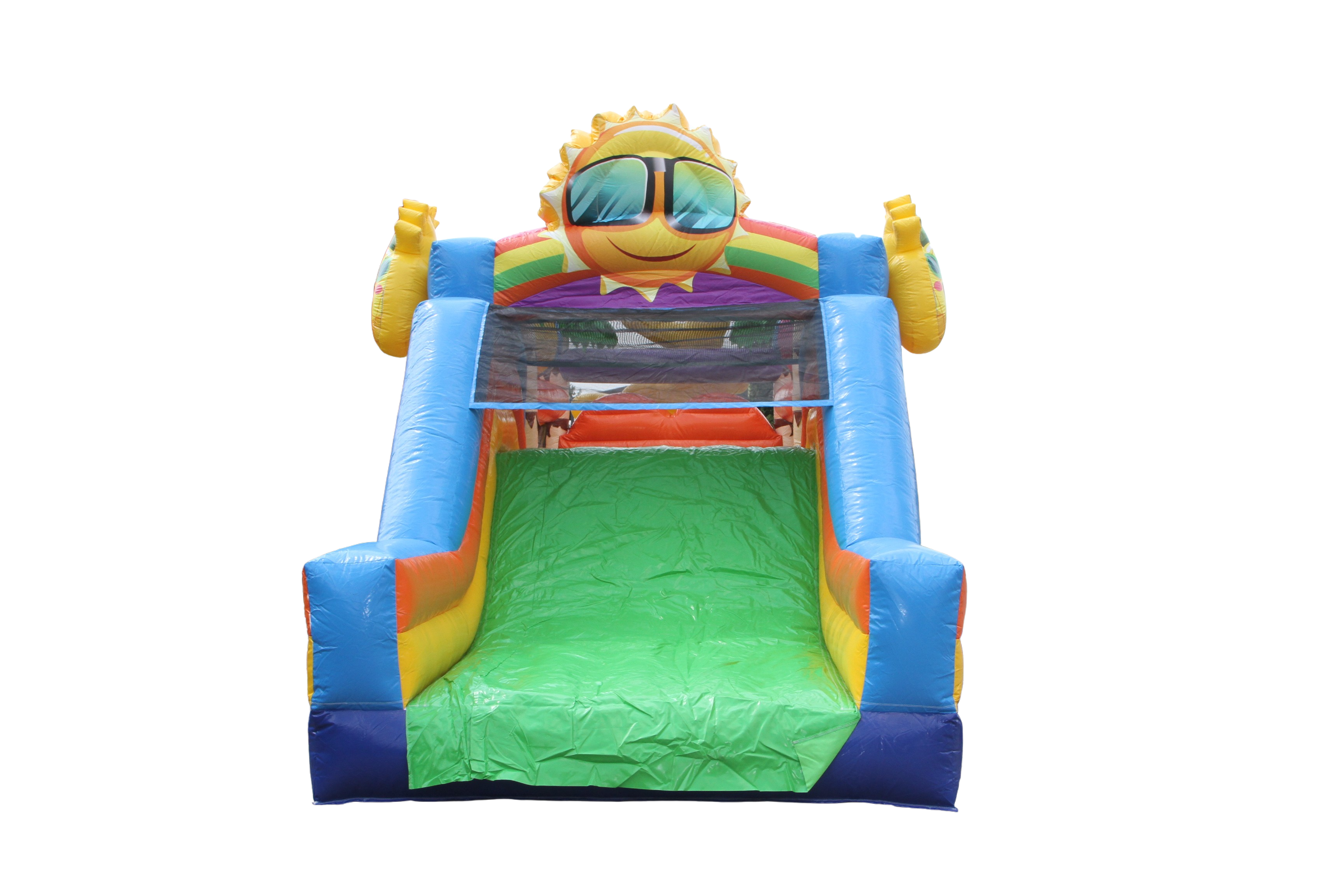 Stormbaan beach met glijbaan - 10x3,1 m