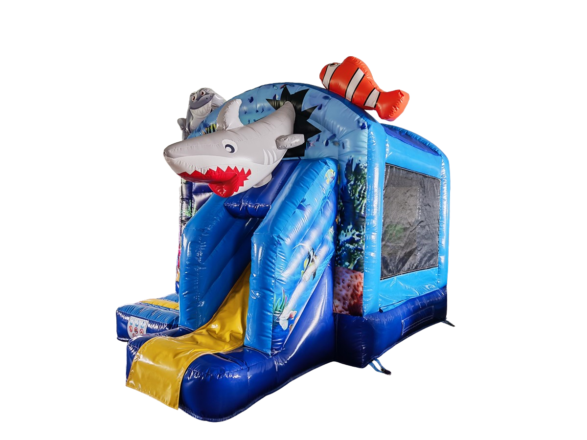 Springkussen kleine seaworld - 3,9x2,8m 