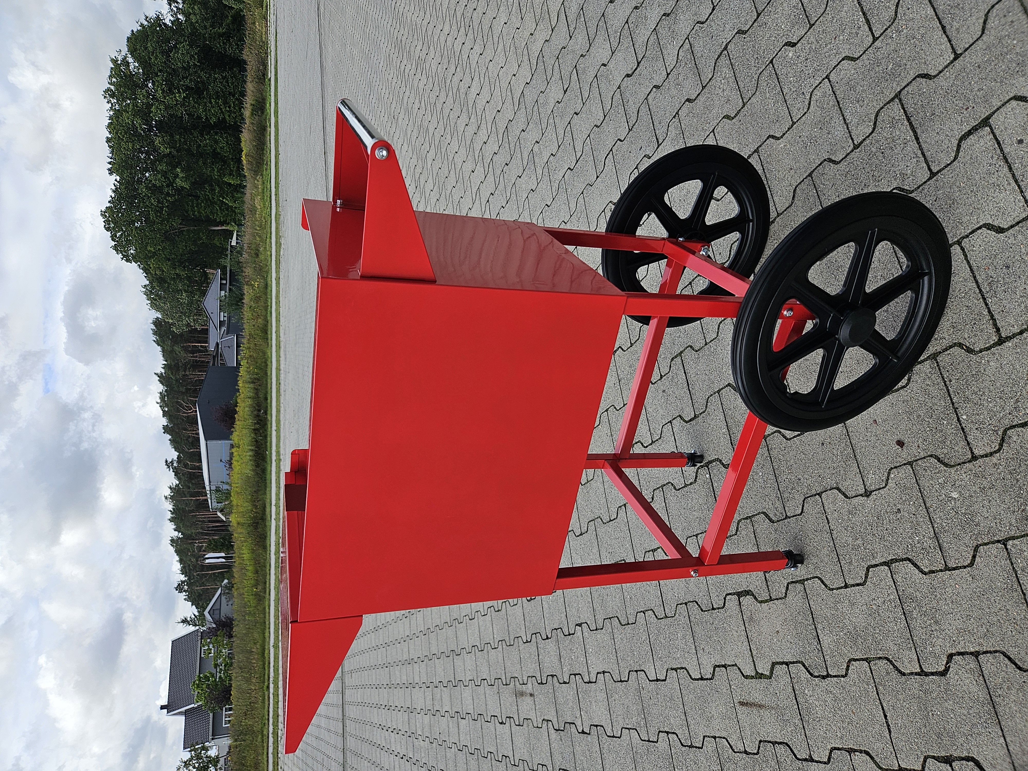 Onderstel voor popcornmachine