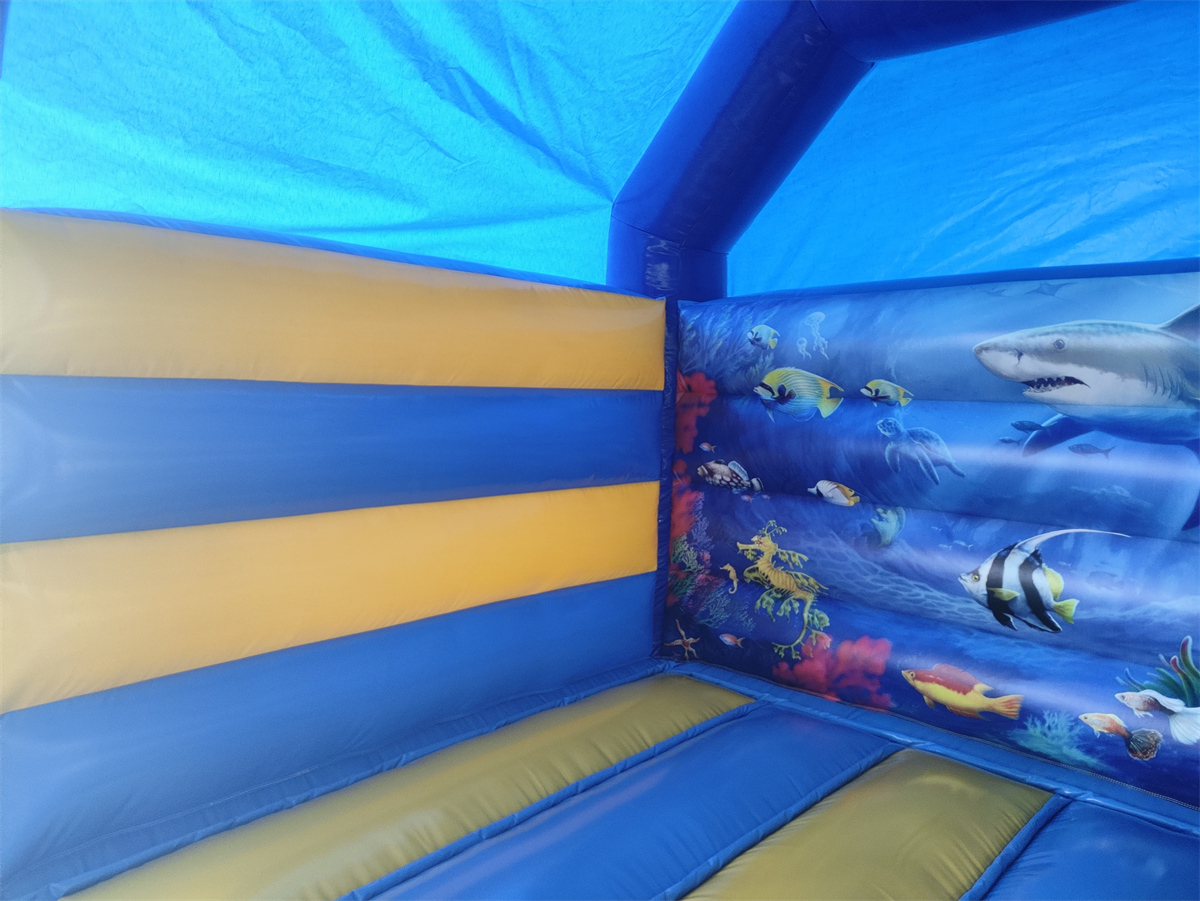 Springkussen 4x3 m - Seaworld