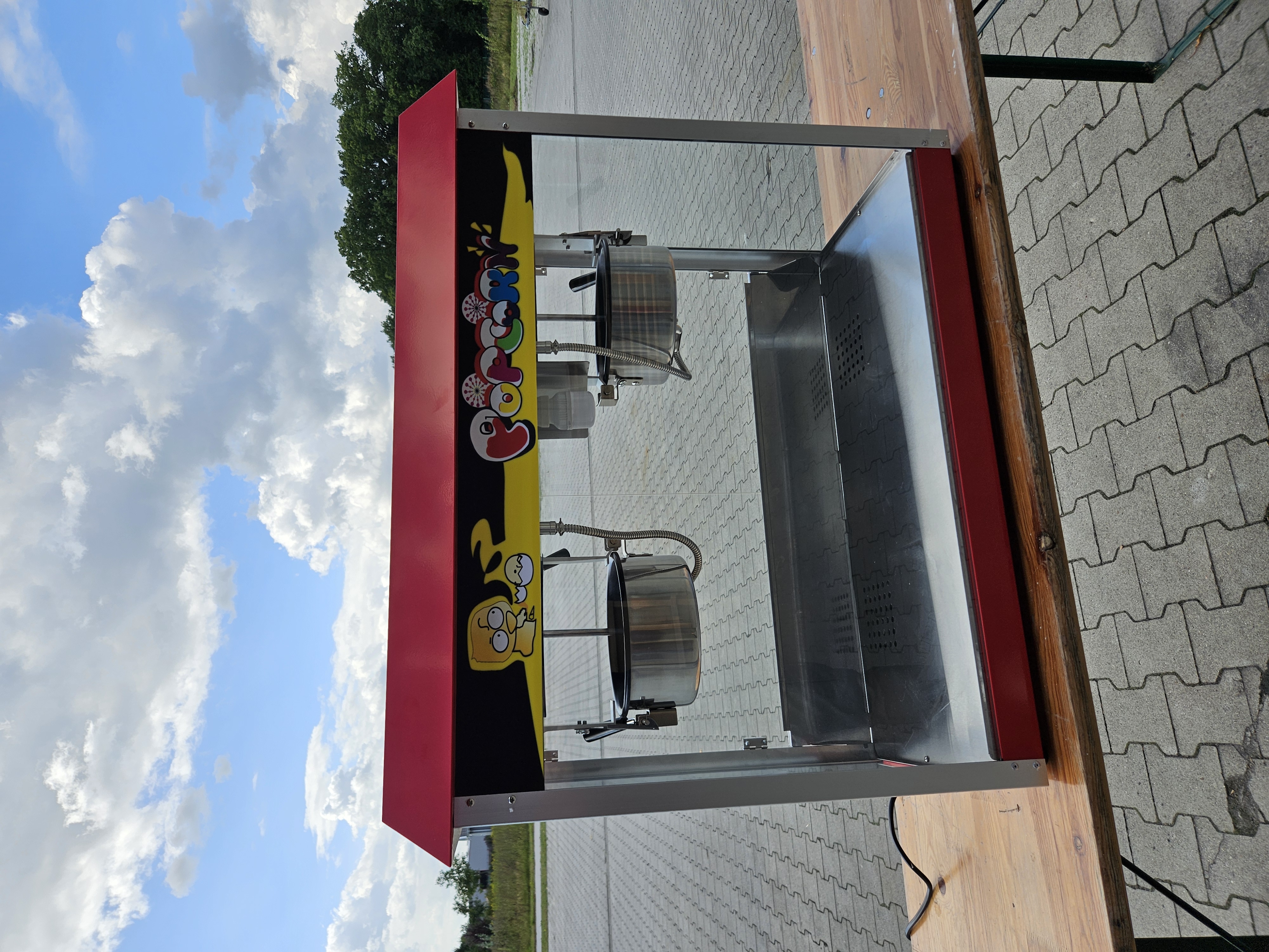 Popcornmachine 2 x 8 oz