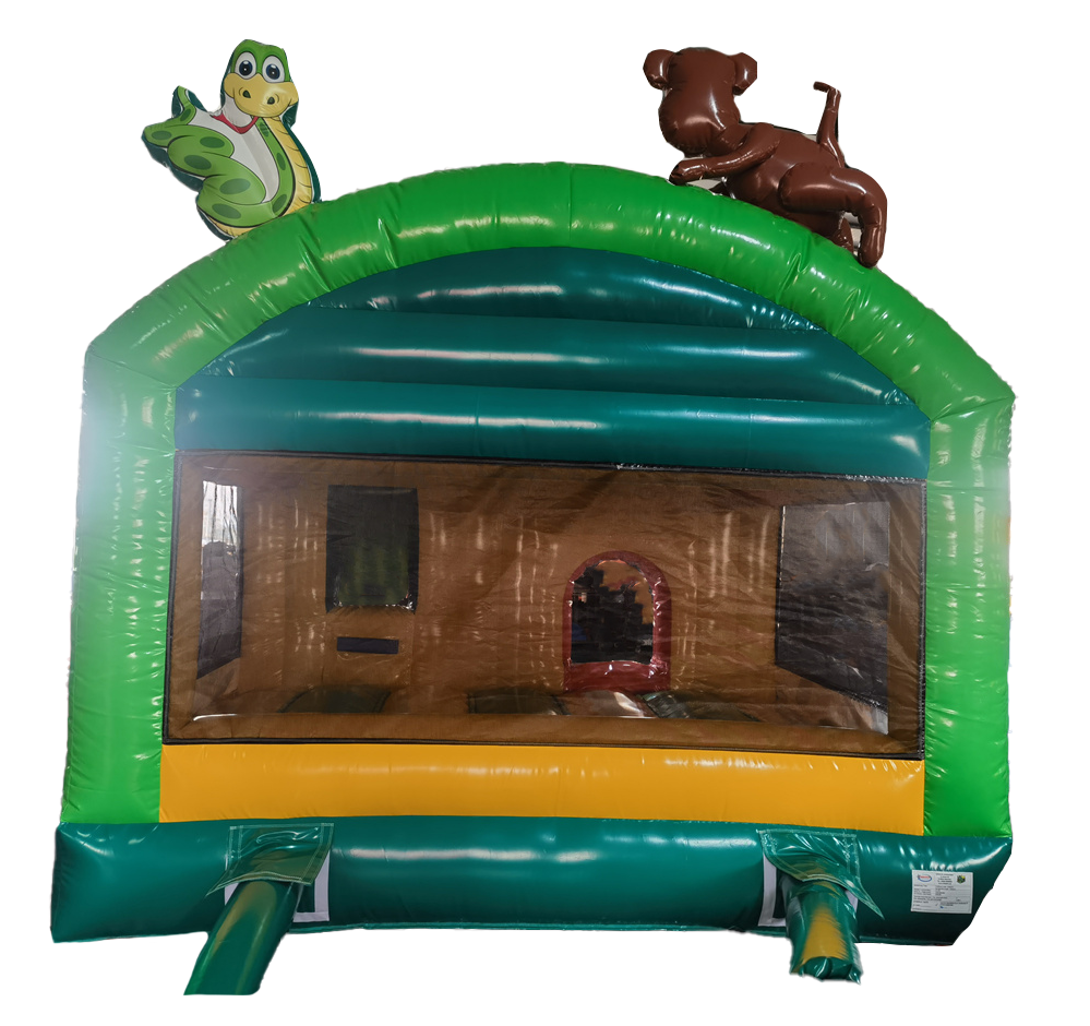 Springkussen jungle - 4,9x3,8 m 