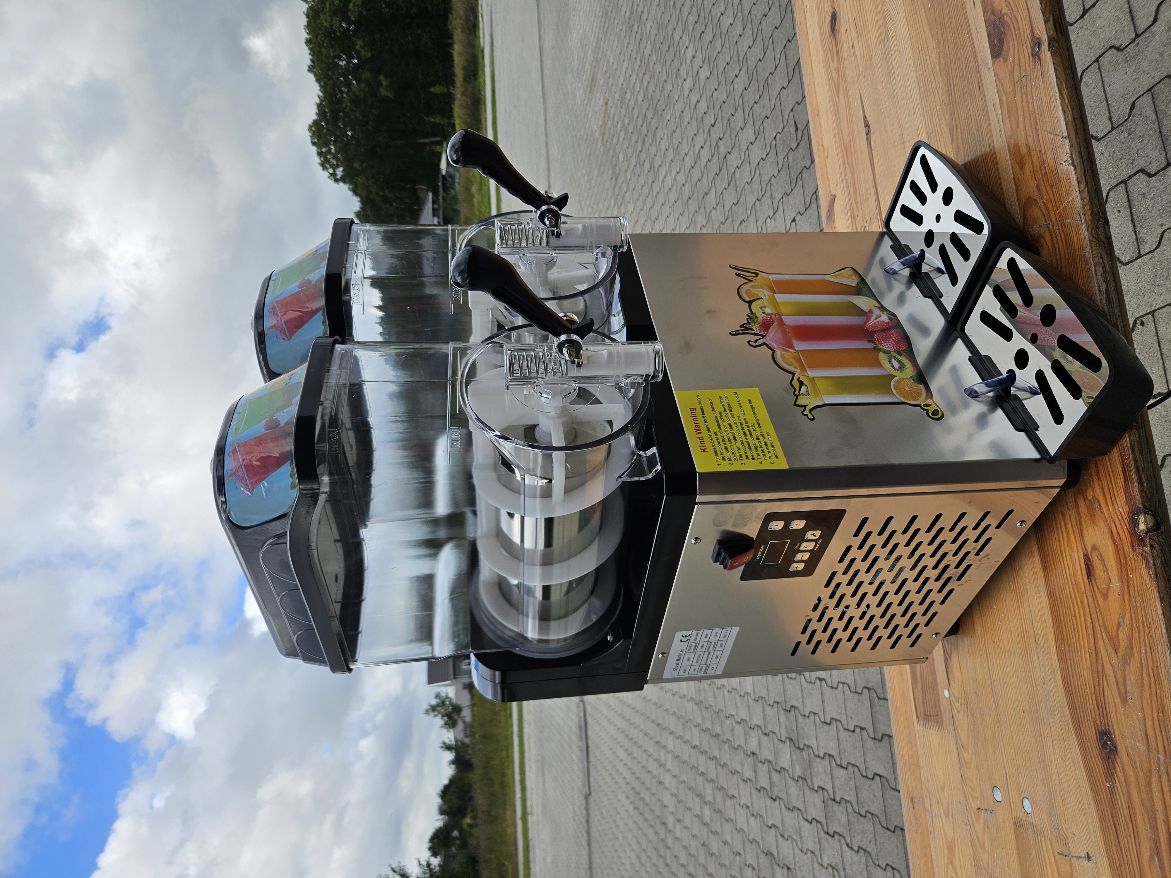 Slushmachine - 2 reservoirs - 10 l