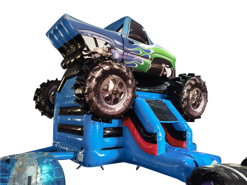 Springkussen 5,5x6 m - Monstertruck